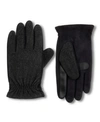 ISOTONER SIGNATURE ISOTONER MEN'S LINED CASUAL TOUCHSCREEN GLOVES