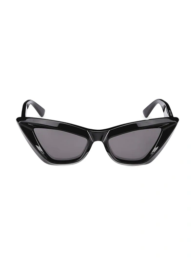 Bottega Veneta 53mm Cat Eye Sunglasses In Black