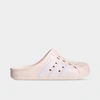 Adidas Originals Men's Adidas Adilette Clogs In Pink Tint/cloud White/pink Tint
