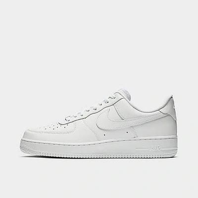 Nike Men's Air Force 1 Low Casual Shoes In White/white