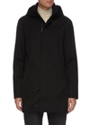Mackage 'thorin' Concealed Zipper Hooded Parka Jacket In Black