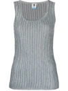 M MISSONI RIBBED KNIT TANK TOP