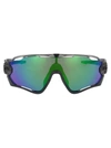 Oakley Mask Effect Sunglasses In 929046 Grey Ink