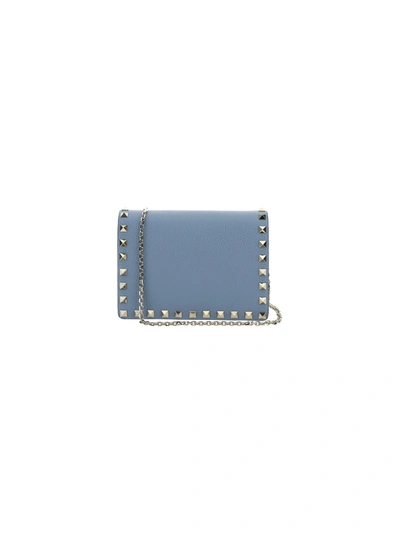 Valentino Garavani Pouch In Bluette