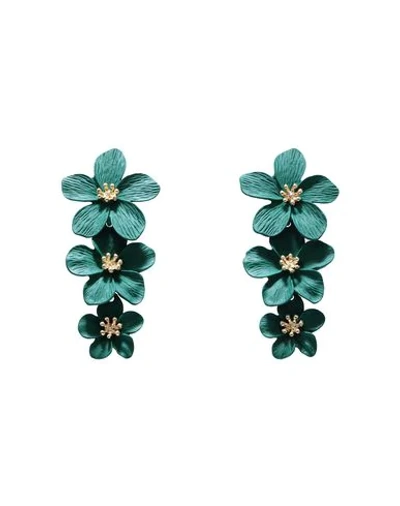 Taolei Earrings In Green