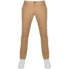 Tommy Jeans Scanton Stretch Cotton Chino Trousers In Beige