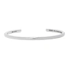 LE GRAMME SILVER POLISHED 'LE 15 GRAMMES' BANGLE BRACELET