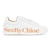 See By Chloé See By Chloe White Essie Sneakers In 101 White