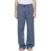 Tekla Verneuil Stripe-pattern Pyjama Trousers In Vermeuil