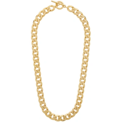 All Blues Chain-link Gold Vermeil Necklace