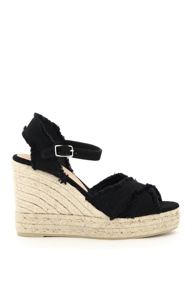 Castaã±er Bromelia Wedge Espadrilles Negro Casta Er In Black