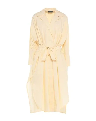Roberto Collina Overcoats In Beige
