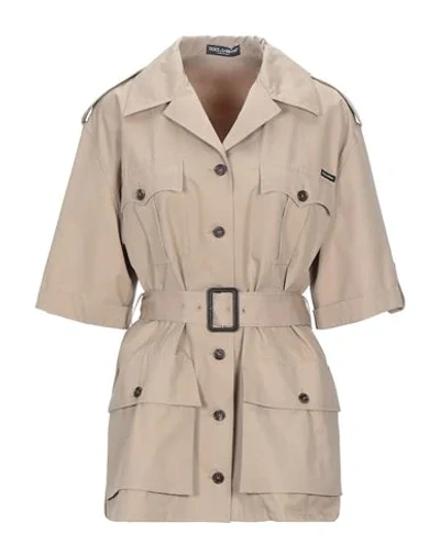 Dolce & Gabbana Shirts In Beige