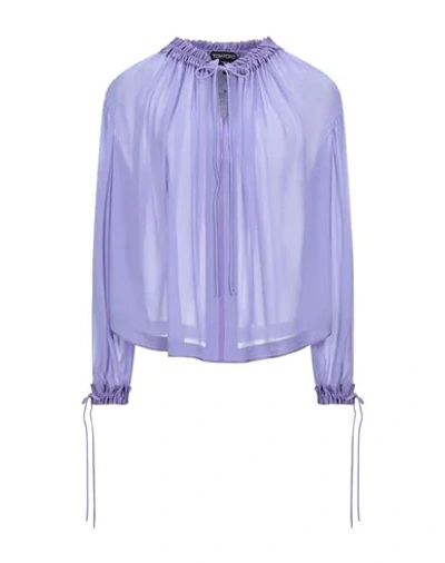 Tom Ford Blouses In Light Purple