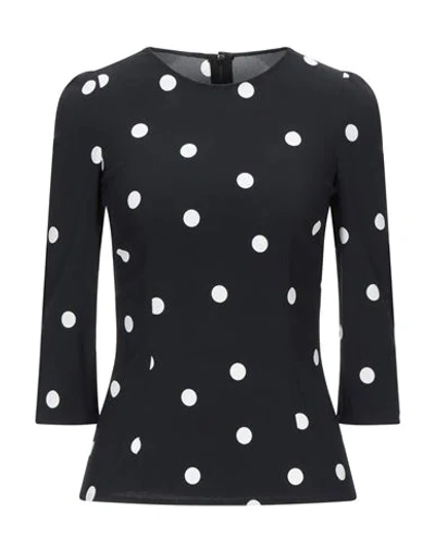 Dolce & Gabbana Blouses In Black