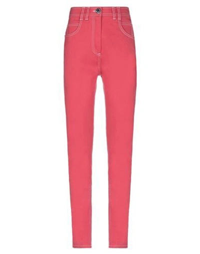 Balmain Jeans In Coral