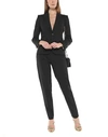 Dsquared2 Woman Suit Charcoal Size 10 Virgin Wool, Elastane In Steel Grey