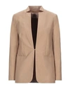Twinset Suit Jackets In Sand