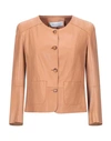 Bully Suit Jackets In Tan