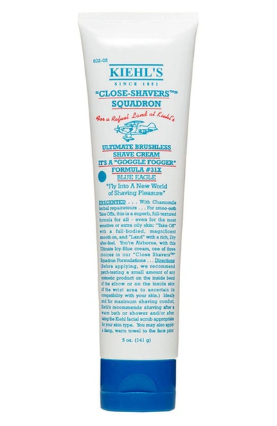 Kiehl's Since 1851 Blue Eagle Ultimate Brushless Shave Cream, 5 oz Tube In No Color