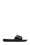 Nike Victori One Sliders In Triple Black