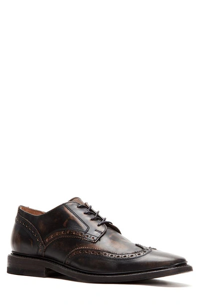 Frye Men's Paul Leather Wing-tip Derby Shoes In Black