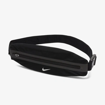 Nike Slim Waist Pack 2.0 In Black,black,silver