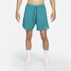 Nike Flex Stride 2-in-1 Dri-fit Stretch-shell Running Shorts In Blustery,blustery