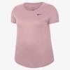 Nike Dri-fit Legend Women's Training T-shirt In Pink Glaze,light Violet