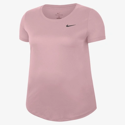 Nike Dri-fit Legend Women's Training T-shirt In Pink Glaze,light Violet