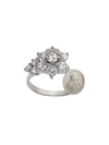 DOLCE & GABBANA SICILY DIAMOND-EMBELLISHED RING