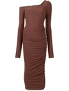 ALIX NYC CHAMBERS FITTED DRESS