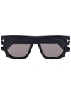 Tom Ford Ft0711 Square-frame Sunglasses In Schwarz