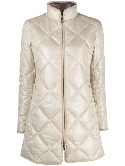 Fay Padded Jacket In Neutrals