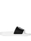 Giuseppe Zanotti Women Rubber Slide Sandals In Black