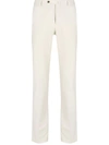 PT01 BUTTONED STRAIGHT LEG TROUSERS