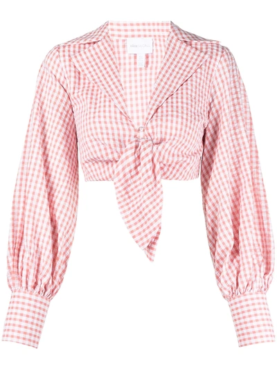 Alice Mccall Her Story Gingham Top In Pink