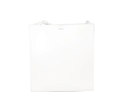 Jil Sander Tangle Medium Bag In White