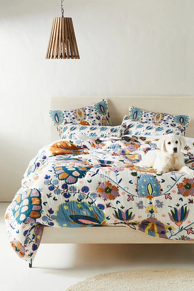 Artisan Quilts By Anthropologie Gertrude Quilt By  In Assorted Size Kg Top/bed