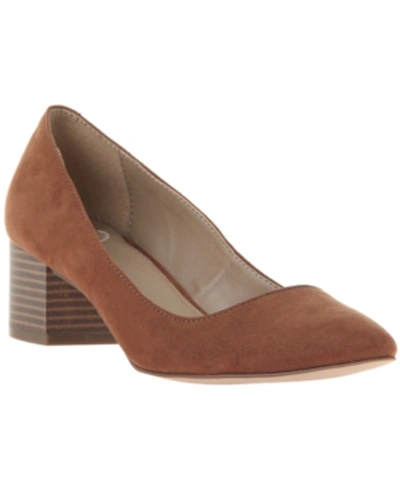 Madeline Women's Novel Closed Toe Pumps Women's Shoes In Whiskey