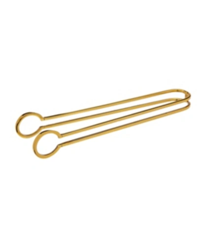 Godinger Gold Stainless Steel Wire Ice Tong