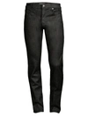 7 For All Mankind Adrian Slim-fit Jeans In Raw Black