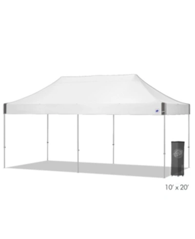 E-z Up Eclipse Instant Shelter Aluminum Frame 200 Square Feet Of Shade In White