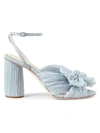 Loeffler Randall Women's Camellia Knotted Sandals In Blue
