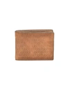 Frye Logan Slim Bi-fold Wallet In Dark Brown