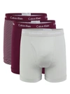 Calvin Klein Underwear 3-pack Stretch Cotton Briefs In Medium Grey