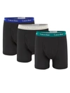 Calvin Klein Underwear Men's 3-pack Stretch Cotton Briefs In Black Bodi
