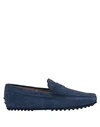 Tod's Loafers In Blue