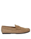 Tod's Loafers In Camel