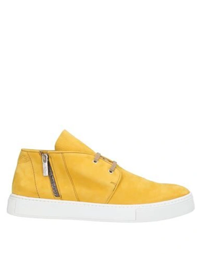 Alberto Guardiani Boots In Yellow